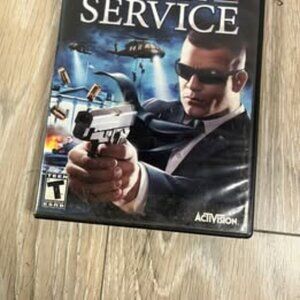 2008 PC DVD PC DVD-COM ACTIVISION SECRET SERVICE VIDEO GAME (TESTED)